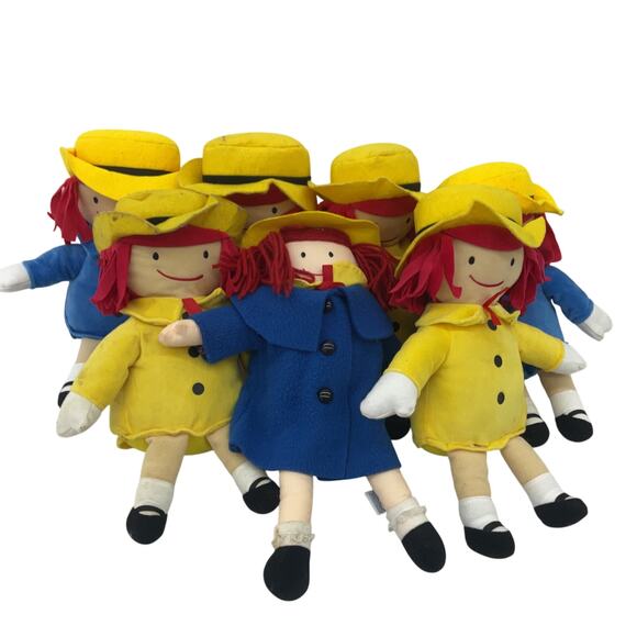 Madeleine Other - Preowned Madeleine Eden & Others Storybook Character Little Girl Dolls LOT